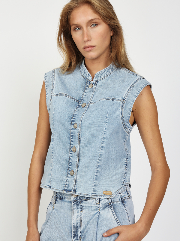 94LARA VEST - relaxed fit